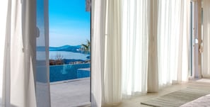 Blick von der Unterkunft