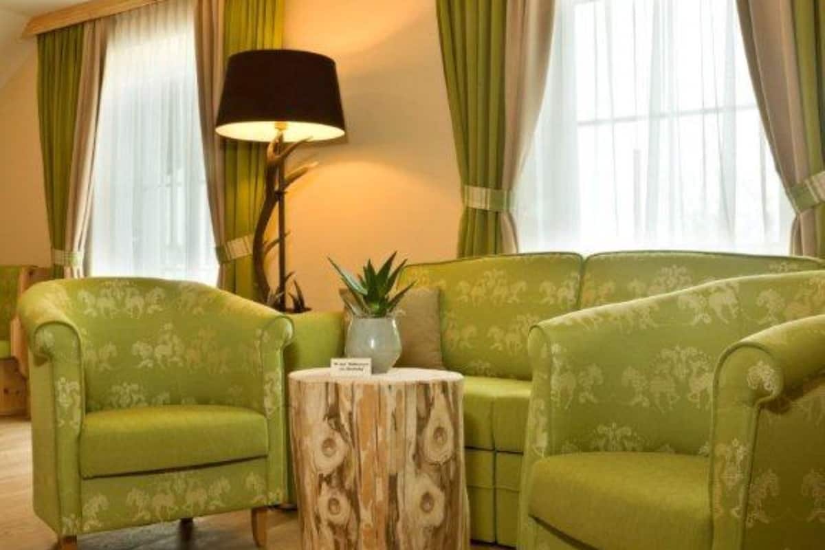 exclusive suite | living area | flat-screen tv