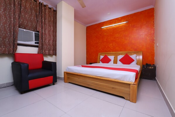Habitación con 1 cama matrimonial o 2 individuales | Wifi gratis y ropa de cama