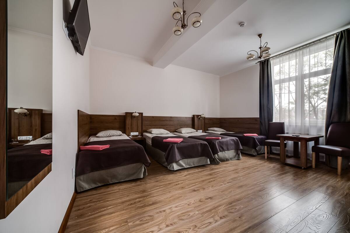 Standard Quadruple Room (Private bathroom, not in room) | 1 bedroom, free WiFi, bed sheets