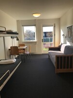 Comfort Quadruple Room, Shared Bathroom (6 person) | Desk, free WiFi, bed sheets