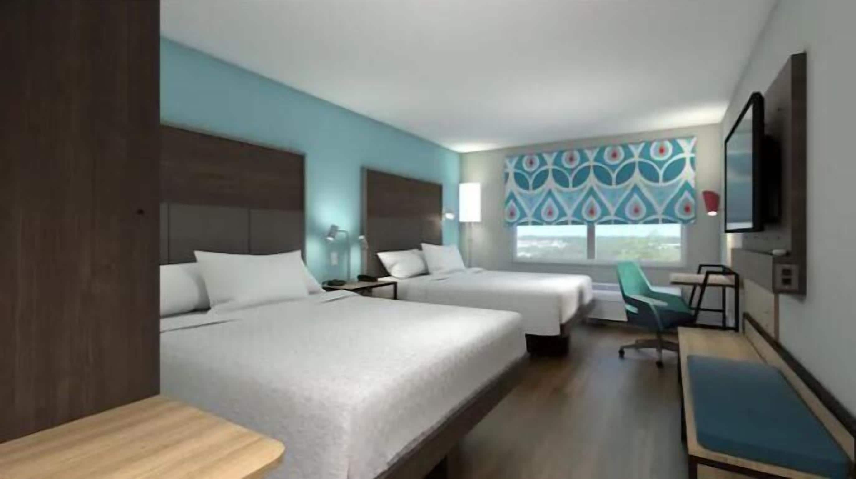 1 bedroom, individually furnished, desk, laptop workspace