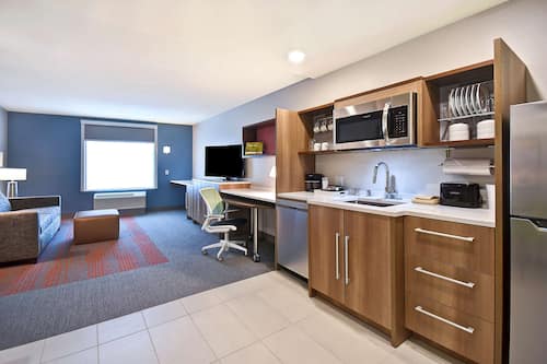Room, 1 Bedroom, Non Smoking | Private kitchen | Full-sized fridge, microwave, dishwasher, coffee/tea maker