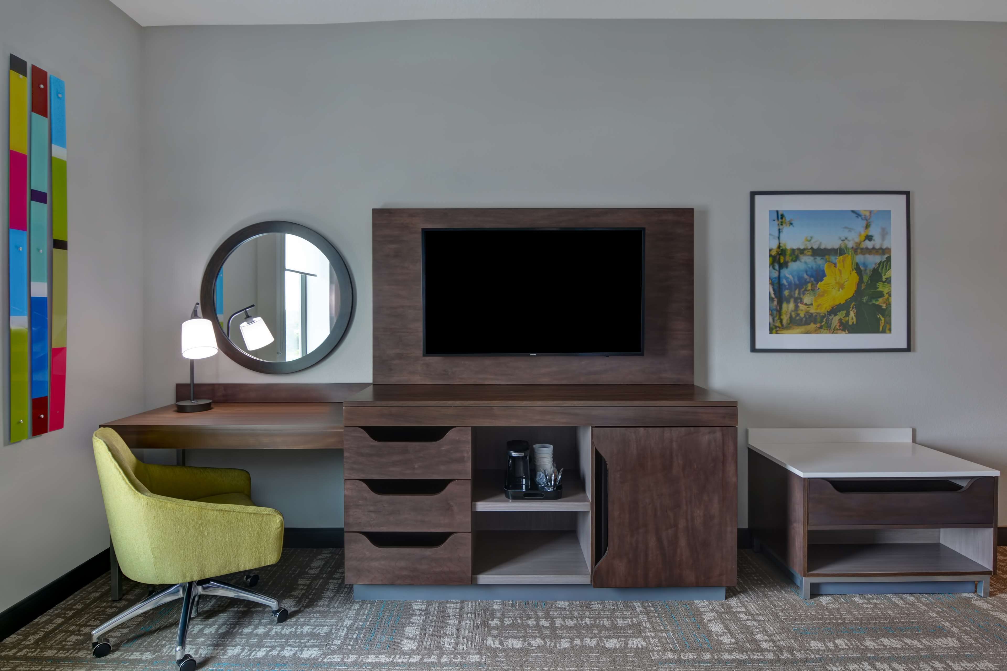 in-room safe, desk, laptop workspace, iron/ironing board