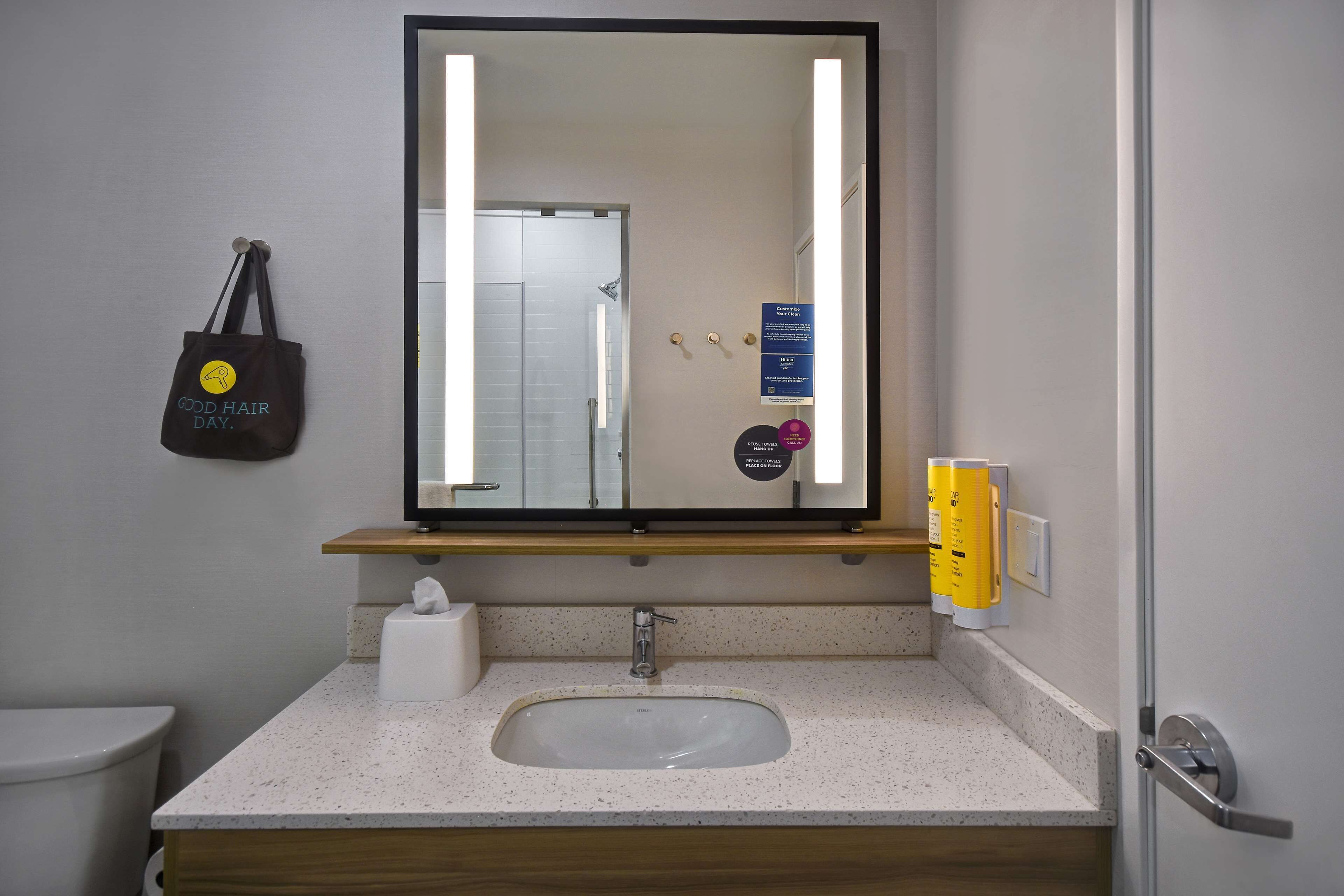 room, 2 queen beds | bathroom | free toiletries, towels