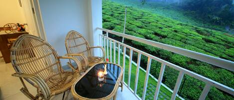 Honeymoon Double Room | Balcony view