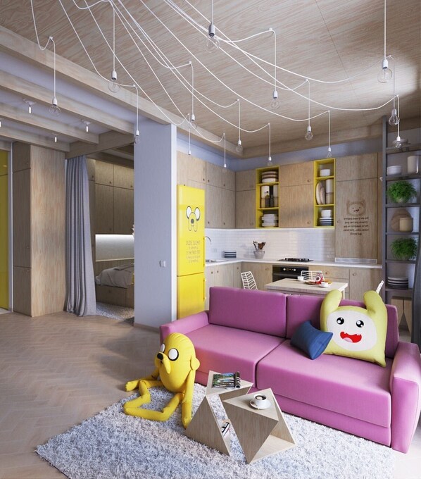 公寓 | 高档床上用品、熨斗/熨衣板、免费 WiFi、床单