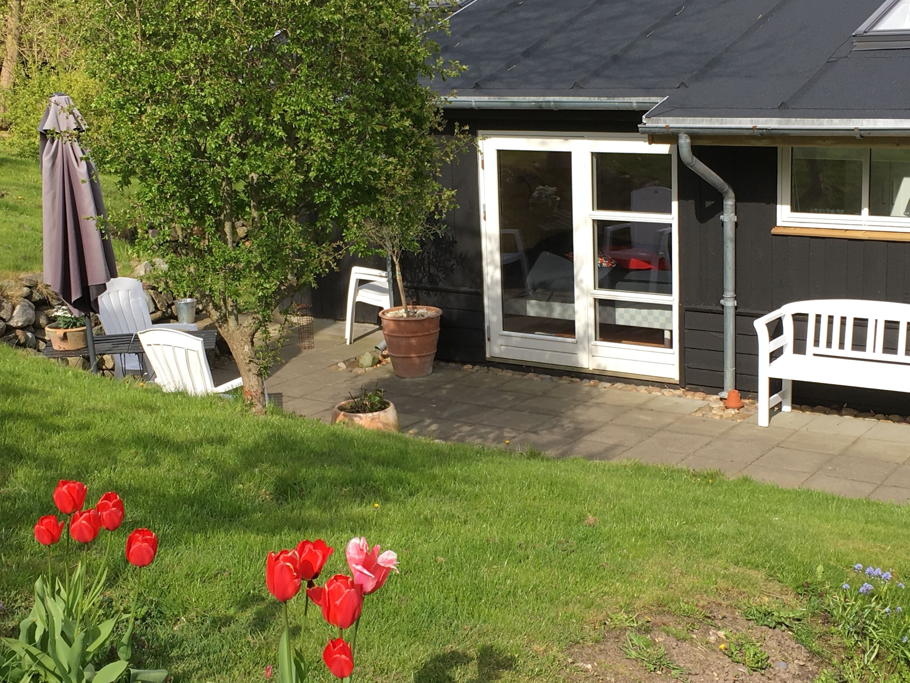 basic double or twin room, terrace | terrace/patio