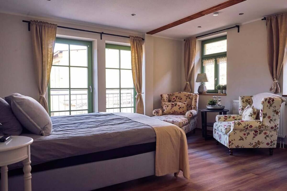 Departamento, 1 habitación (Lilly, incl. Cleaning Fee 20 EUR) | Cortinas blackout, insonorización y tabla de planchar con plancha