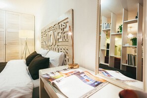 Comfort-íbúð | Rúmföt af bestu gerð, dúnsængur, straujárn/strauborð