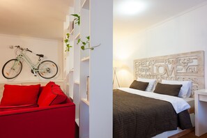 1 bedroom, premium bedding, down duvets, iron/ironing board