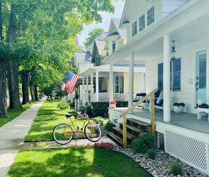 Terrace/patio - The Frankfort Surf Cottage (Frankfort)