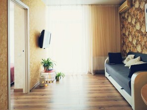 1 habitación, tabla de planchar con plancha y wifi gratis 