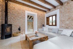TV - YourHouse Sa Riba, stone finca with private swimming pool (Sant Llorenç Des Cardassar)
