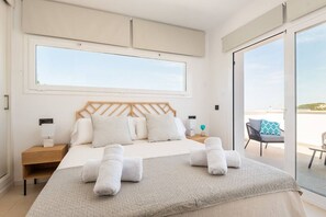 5 dormitorios, escritorio, tabla de planchar con plancha y wifi