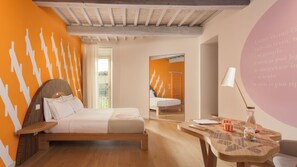 Deluxe Double Room | Minibar, in-room safe, desk, laptop workspace - Mastrojanni Relais - Small Luxury Hotels of the World (Montalcino)