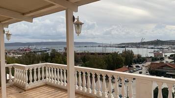 Familien-Penthouse | Blick vom Balkon