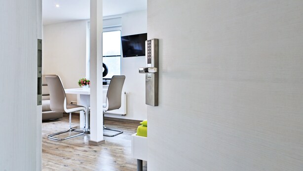 Apartment (3) | Living area | Flat-screen TV - Boardinghouse Waldbronn (Waldbronn)