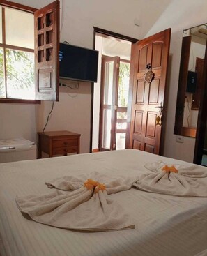 Wifi gratis y ropa de cama