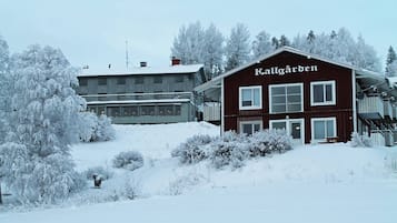 Majoituspaikan julkisivu