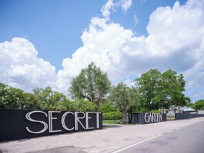 Façade de l’hébergement