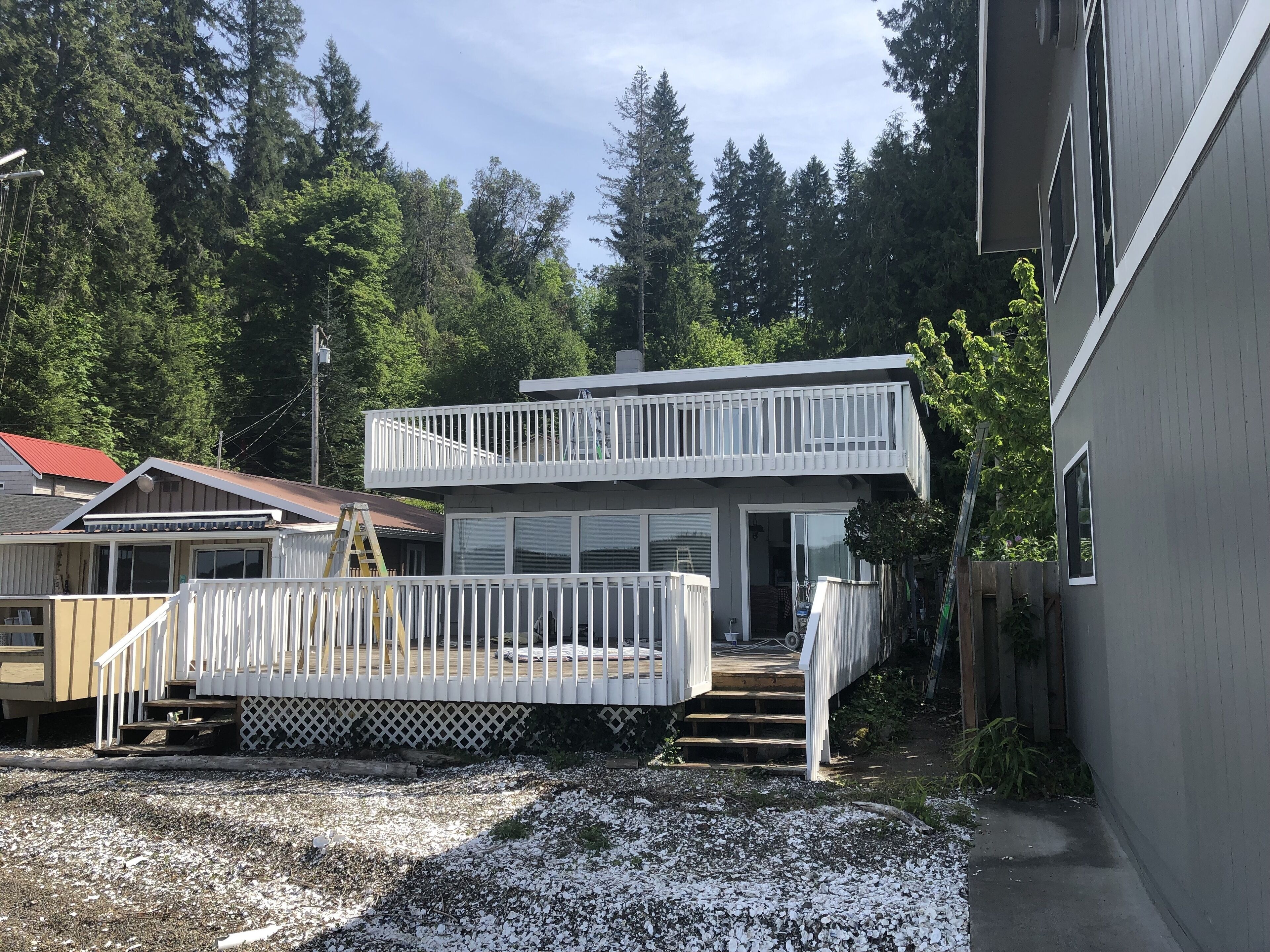 Charming Beach House with Private Beach!  Kid Friendly! 