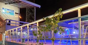 Front of property – evening/night