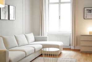 Leilighet, 1 soverom (11, incl. cleaning fee 45 EUR) | Individuelt dekorert, individuelt innredet og skrivebord