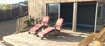 Le gite TY STEREC SWIMMING POOL indoor heated to 29° view and HAMMAM