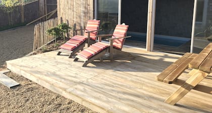 Gite TY STEREC SCHWIMMBAD mit Meerblick 29° beheiztes Hallenbad und Hammam