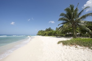Aan het strand