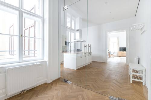公寓, 3 间卧室 (Penthouse 26, incl.cleaning fee 60EUR) | 私人厨房 | 大冰箱、炉灶、茶具/咖啡用具、电热水壶