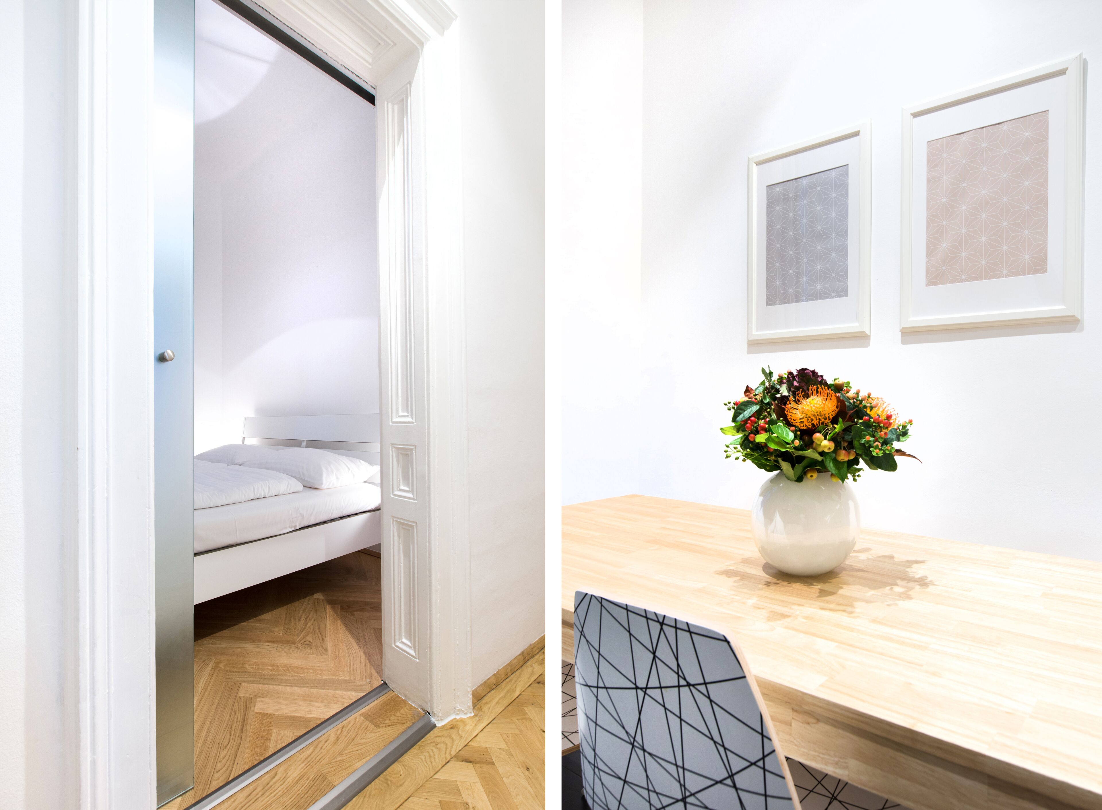 Superior-Apartment (No. 11D, incl. cleaning fee 48 EUR) | Badezimmer | Haartrockner, Handtücher, Seife, Toilettenpapier