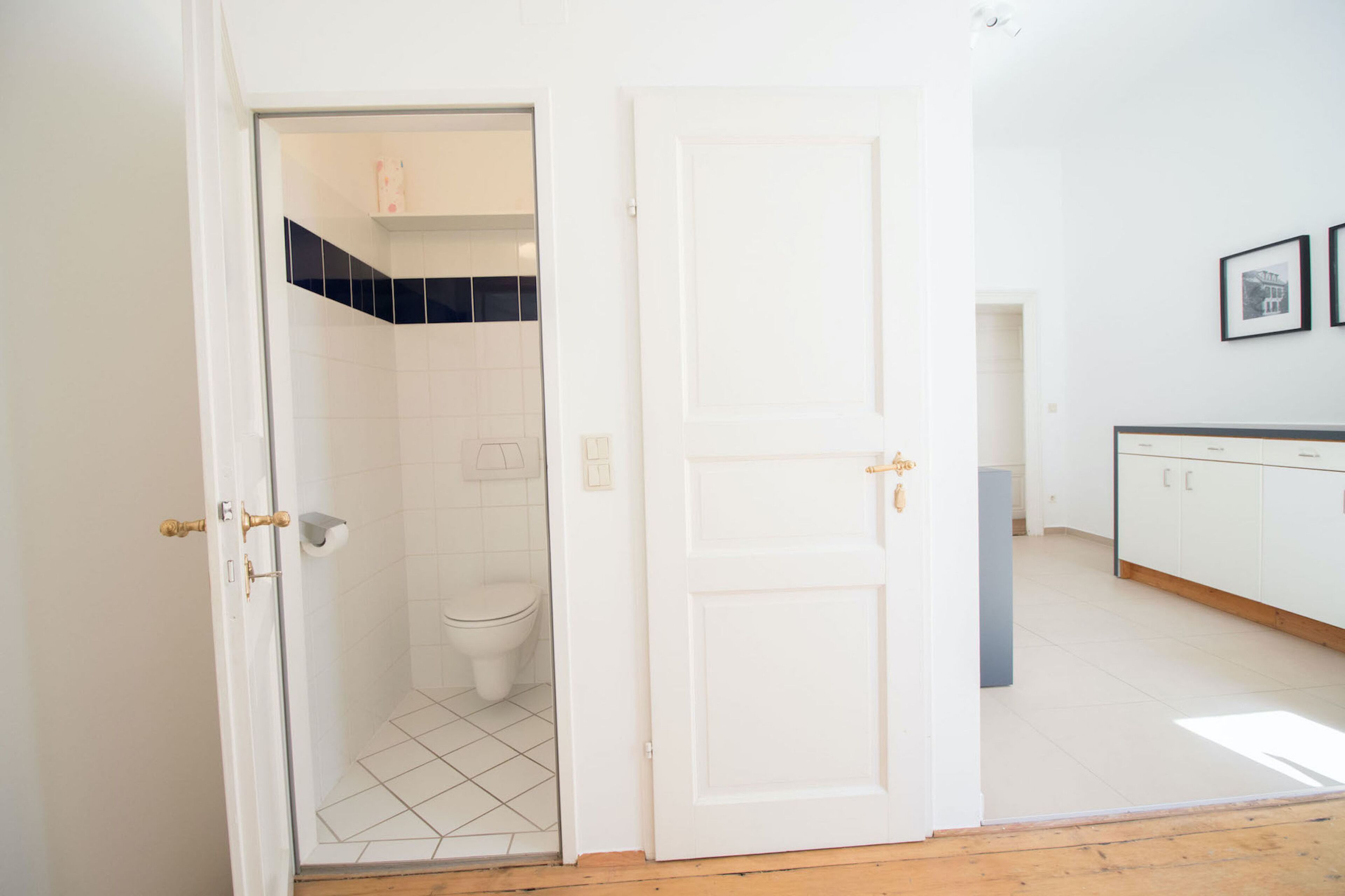 슈피리어 아파트, 침실 2개 (23, incl. cleaning fee 50 EUR) | 욕실 | 샤워기/욕조 결합, 헤어드라이어, 타월, 비누