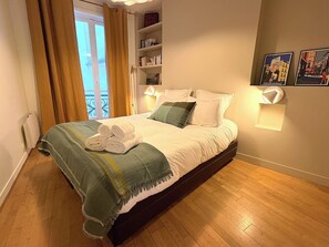 1 chambre, fer et planche à repasser, Wi-Fi, draps fournis