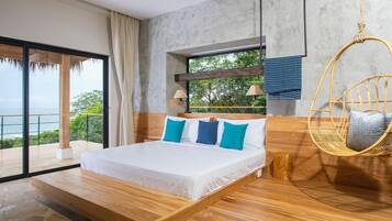 Villa Deluxe, 3 camere da letto, vista oceano | 3 camere, una cassaforte in camera, con stile personalizzato