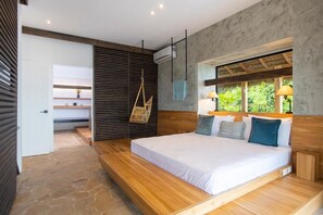 Villa Deluxe, 3 camere da letto, vista oceano | 3 camere, una cassaforte in camera, con stile personalizzato