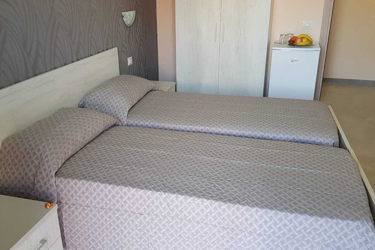 Camera con 2 letti singoli | Minibar, una scrivania, tende oscuranti, insonorizzazione