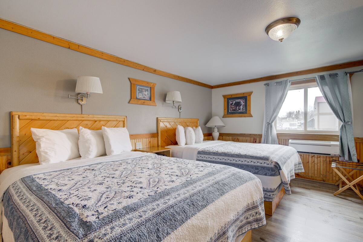 superior double queen room | premium bedding, pillow-top beds, individually decorated, soundproofing