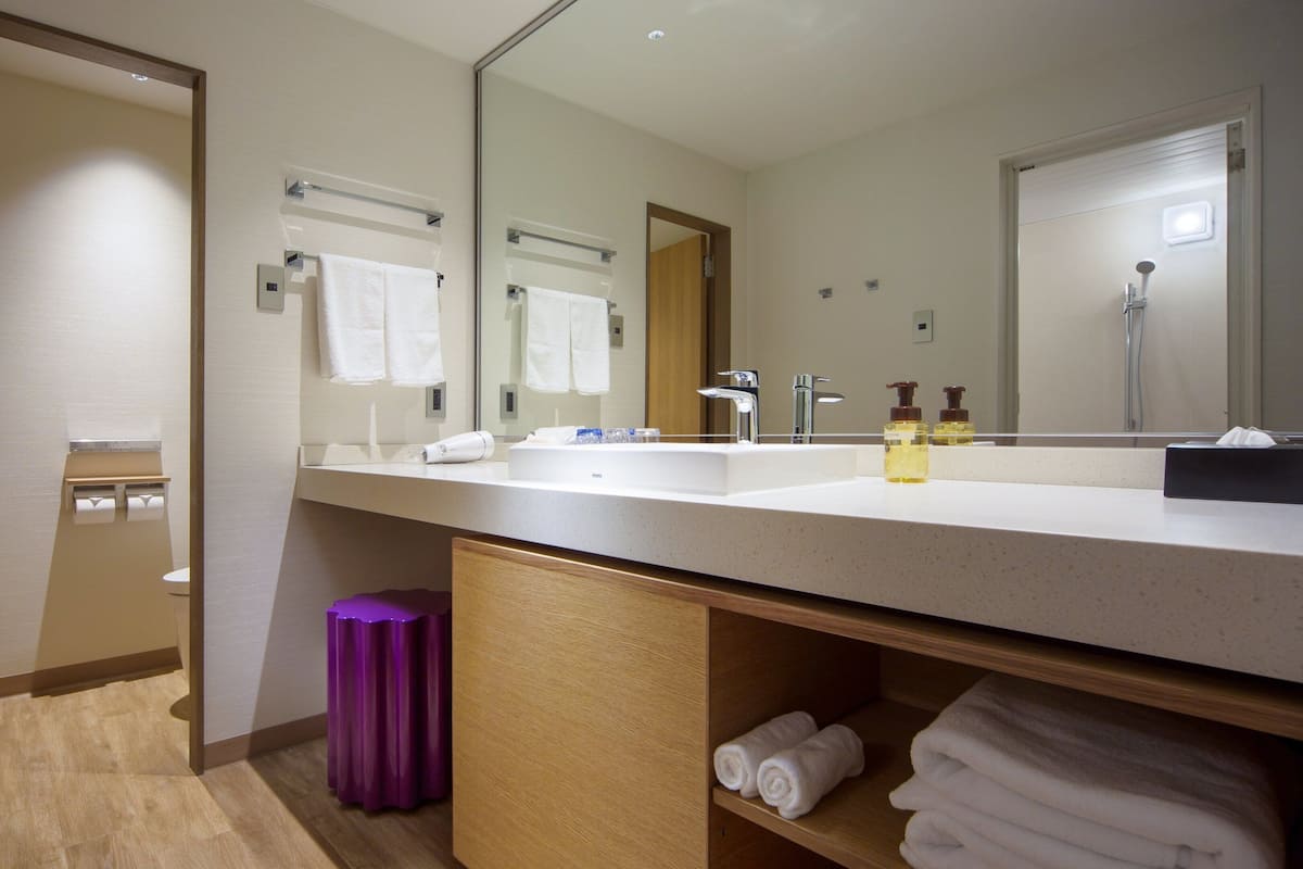 Premium Room, 2 Double Beds, Balcony | 1 bedroom, in-room safe, desk, free cribs/infant beds