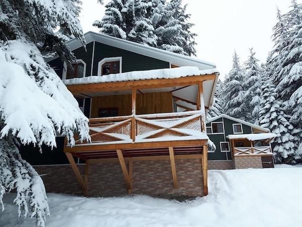 Fassade der Unterkunft