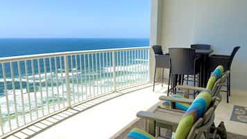 Leilighet, 2 soverom, balkong, ved strandkanten (P103) | Balkong