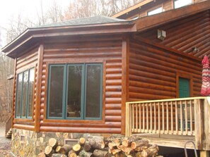 Exterior detail - Casa Lago Lakefront on Watauga Lake, covered boat dock, boat slip, water toys  (Butler)