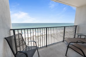 Condo, 1 habitación, balcón, frente al mar (875) | Balcón