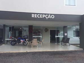 Façade de lâhĂ©bergement