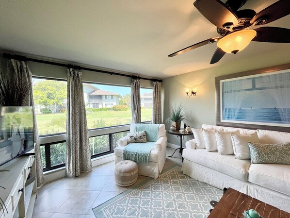 Televisión y reproductor de DVD 