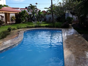 Indoor pool, outdoor pool
