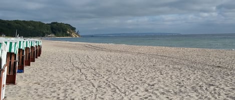 On the beach