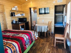 Cabane Deluxe, patio | Surmatelas, décoration personnalisée, ameublement personnalisé