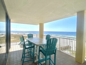 Condo, 3 Bedrooms, Balcony, Beachfront (401A) | Balcony - Summer House Condos by ALBVR (Orange Beach)